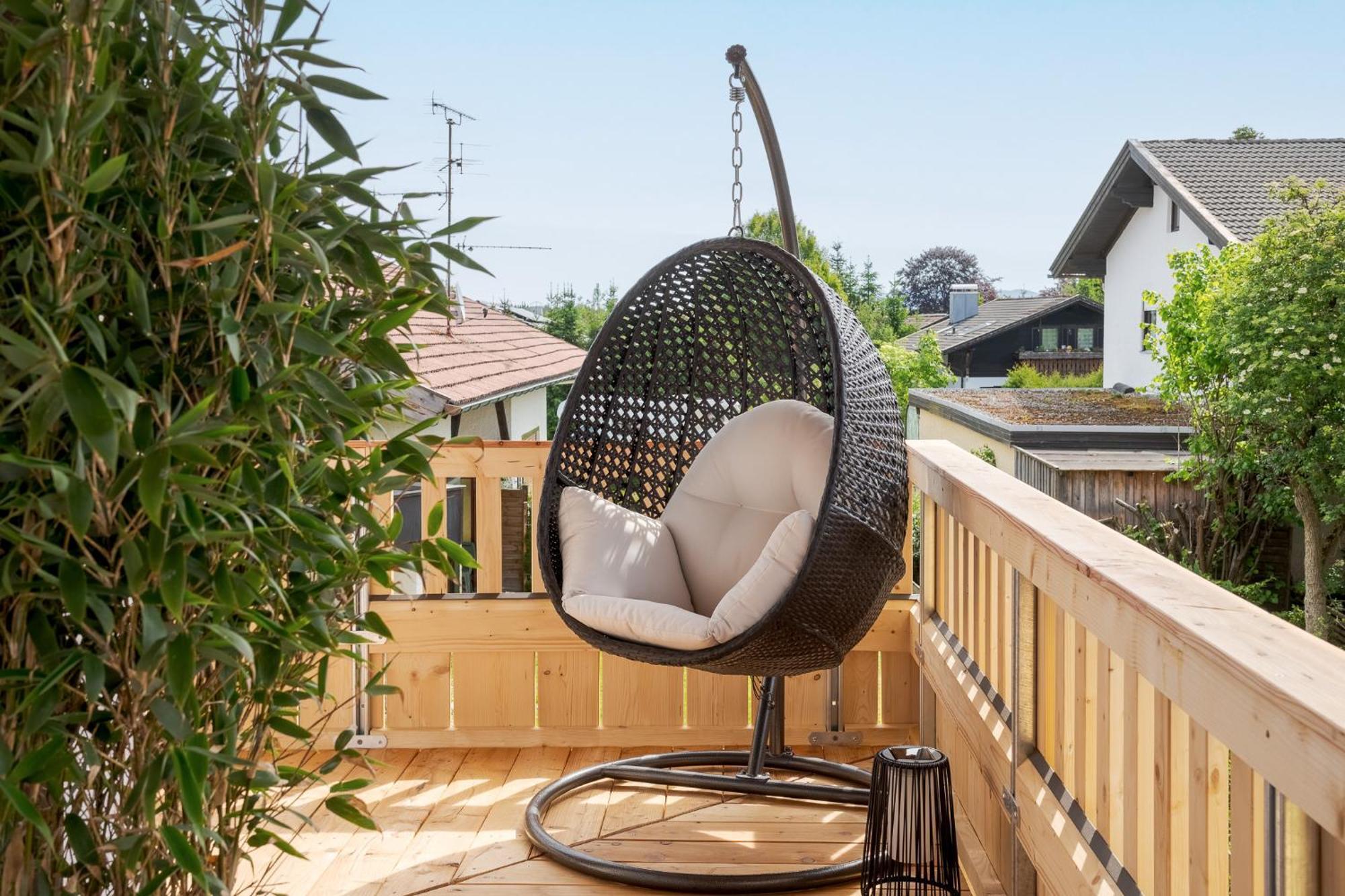 Fenjoy: Ferienapartment In Neubau / Balkon / Bbq Bernau am Chiemsee Exterior photo